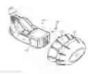 Fig. 01 - Trenched sealing retainer for canal hearing device
