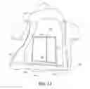 Fig. 13 - Garment convertible into a pillow