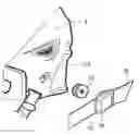Fig. 01 - Attachment system for a helmet