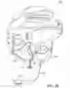 Fig. 12 - Attachment system for a helmet