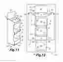 Fig. 05 - FOLDABLE DISPLAY MADE OF CORRUGATED CARDBOARD OR THE LIKE