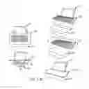 Fig. 23 - Releasable cushion-type support arrangement for an item such as a user interface device