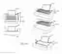 Fig. 24 - Releasable cushion-type support arrangement for an item such as a user interface device