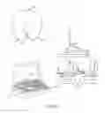 Fig. 28 - Releasable cushion-type support arrangement for an item such as a user interface device