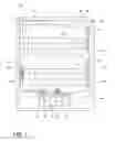 Fig. 02 - Dishwasher doors with multiple silverware baskets