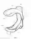 Fig. 11 - Clamping device for reducing venous blood flow