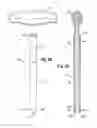 Fig. 12 - Bone anchoring device and tool cooperating with such a bone anchoring device