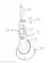 Fig. 01 - Dental curing light with flexible tip