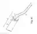 Fig. 09 - Resorbable suture-engagement component for a penile prosthetic