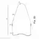 Fig. 10 - Resorbable suture-engagement component for a penile prosthetic