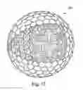Fig. 09 - Dimple patterns with surface texture for golf balls