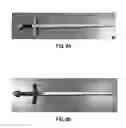 Fig. 07 - Method of manufacturing a polyurethane sword or sparring instrument