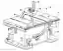 Fig. 01 - Table Top and Throat Plate for Power Table Saws