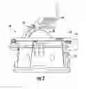 Fig. 03 - Table saw riving knife mounting arrangement