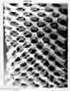 Fig. 07 - Expandable slit sheet packaging material that interlocks when layered and expanded
