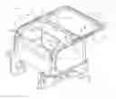 Fig. 01 - Sliding / folding soft top assembly for SUV