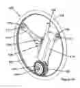 Fig. 24 - Self-powered planetary orbital wheel assemblies