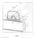 Fig. 12 - Vehicular rack having modular design with outside handle and quick release
