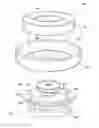 Fig. 01 - Magnet fastener with resilient support including at least one projection