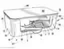 Fig. 01 - Dish rack with cutting board integrated into shipping container for kitchenware