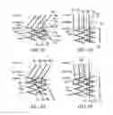 Fig. 08 - Method for selective display of yarn in a tufted fabric with offset rows of needles