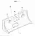 Fig. 12 - Flush toilet apparatus and drive unit for same