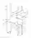 Fig. 01 - Bracket for bridging member for metal stud wall
