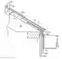 Fig. 01 - Construction system for releasing moisture from a hip, valley or gable roof