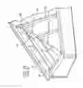 Fig. 07 - Construction system for releasing moisture from a hip, valley or gable roof