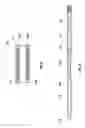 Fig. 10 - Composite sampler and nitrogen bottle
