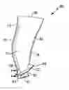 Fig. 01 - Gas turbine engine airfoil structure