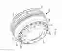 Fig. 07 - Floating brake drum and hat assembly