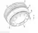 Fig. 15 - Floating brake drum and hat assembly