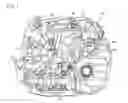 Fig. 02 - SHAFT SUPPORTING STRUCTURE OF BELT-DRIVEN CONTINUOUSLY VARIABLE TRANSMISSION