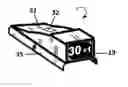 Fig. 01 - Wireless dual module system for sensing and indicating the ammunition capacity of a firearm magazine