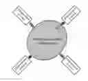 Fig. 01 - Optomechanical disk vibratory gyroscopes