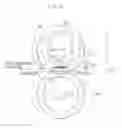 Fig. 08 - Heater and image heating device mounted with heater