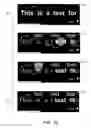 Fig. 16 - Display-efficient text entry and editing