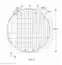 Fig. 04 - Beam grid layout