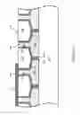 Fig. 12 - Method of forming a semiconductor substrate with buried cavities and dielectric support structures