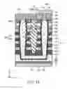 Fig. 16 - Stacked type semiconductor memory device