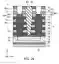 Fig. 24 - Stacked type semiconductor memory device