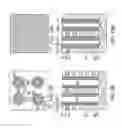 Fig. 14 - Multi-charge region memory cells for a vertical NAND device