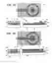 Fig. 10 - Transition structure between a rectangular coaxial microstructure and a cylindrical coaxial cable using step changes in center conductors thereof