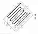 Fig. 02 - Time delay unit comprising a spirally wound meandering line pattern