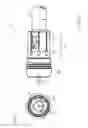 Fig. 09 - Tool-less coaxial cable connector