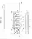 Fig. 11 - Press-fit pin having a non-conductive portion extending from a front of a conductive press-fit portion
