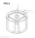 Fig. 03 - Permanent magnet electric motor having slits and projections to minimize irreversible demagnetization