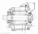 Fig. 01 - Electrical machine having a housing over a partial circumference