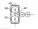 Fig. 01 - Differential capacitive antenna ports coexistence in wireless capacitive signal reception and transmission systems and/or wireless capacitive power supply transmission systems